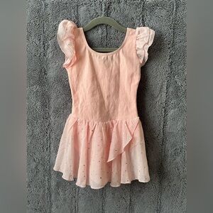Arshiner Girls Ruffle Sleeve Ballet
Dance Dress, Glitter Tutu Skirted
Leotard
